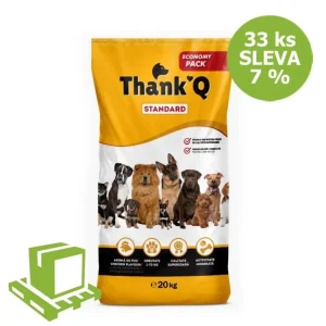 Cenový Hit Thank´Q Standard Dog Adult Kuře 20 kg (paleta 33 ks) SLEVA 7 %