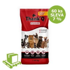 Horká Nabídka Thank´Q Standard Dog Adult Šunka 10 kg (paleta 60 ks) SLEVA 7 %