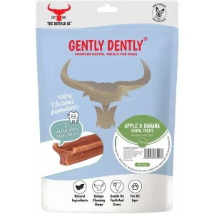 The Buffalo Co. Gently Dently Dentální pamlsky s jablkem a banánem 175 g Ihned K Objednání