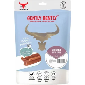 The Buffalo Co. Gently Dently Dentální pamlsky s kuřecím masem 175 g Zlevněný
