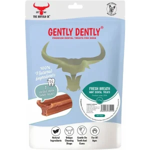 The Buffalo Co. Gently Dently Dentální pamlsky s mátou a mořskou řasou 175 g Značkový
