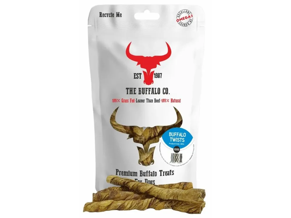 Sleva The Buffalo Co. Pletená buvolí střívka 100 g