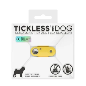 TICKLESS® Mini Nabíjecí ultrazvukový odpuzovač klíšťat pro psy a kočky Marigold Autentický