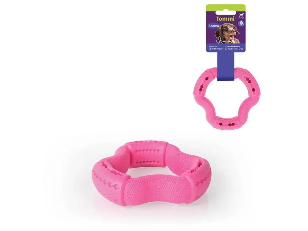 Finální Výprodej Tommi Aroma triangle pamlskovník, růžový 12cm