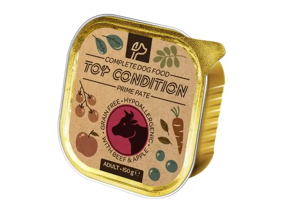 Kup Teď Top Condition Dog Beef & Apple paté 150 g