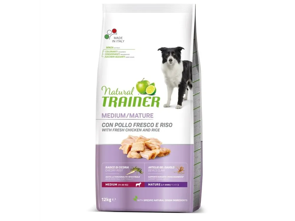 TRAINER Natural Medium Maturity Cerstve kure 12kg Výhodná Nabídka