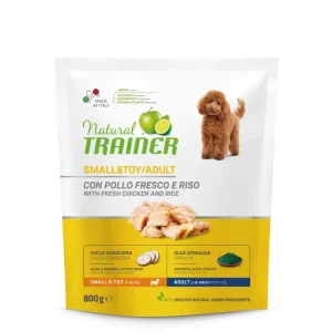 Víkendová Akce TRAINER Natural Small&Toy Adult kure a ryze 800g