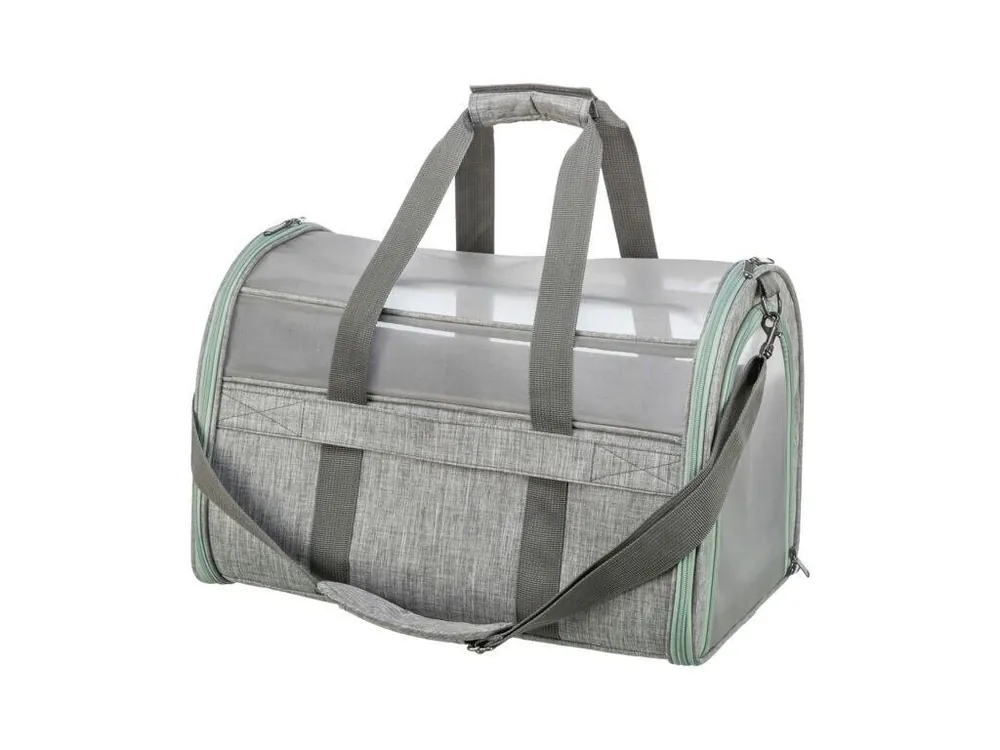 Cenově Výhodný Transportní taška DILLON, 33 × 32 × 54 cm, do 10 kg, šedá/mátová