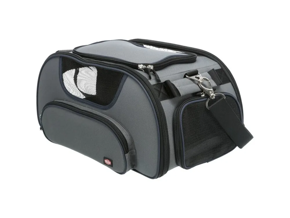 Transportní taška WINGS, do letadla, 28 x 23 x 46cm, šedá/modrá (max 20kg) Expresní Doručení