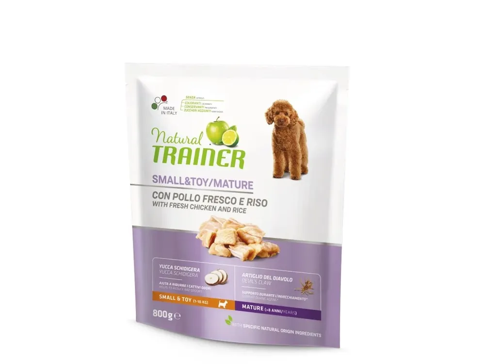 TRAINER Natural Small&Toy Maturity Cerstve kure 800g Levný