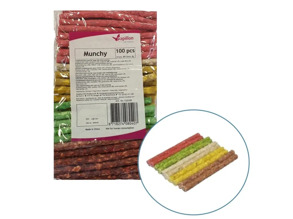Tyčinka mix Munchy 12,5 cm, 9 - 10 mm (100 ks) Nejlepší Cena