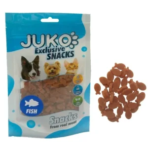 Cenový Hit Tuna in Fish Shape JUKO Snacks 70 g