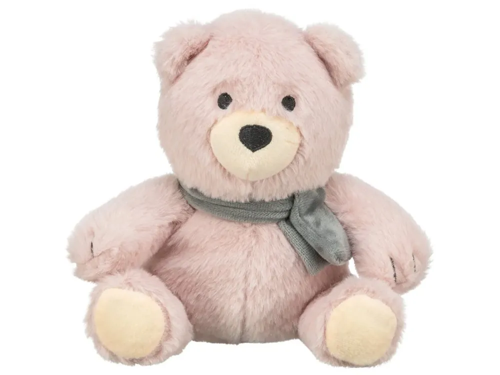 Ihned K Objednání Vánoční medvídek Teddy, bez zvuku, 19 cm, růžová