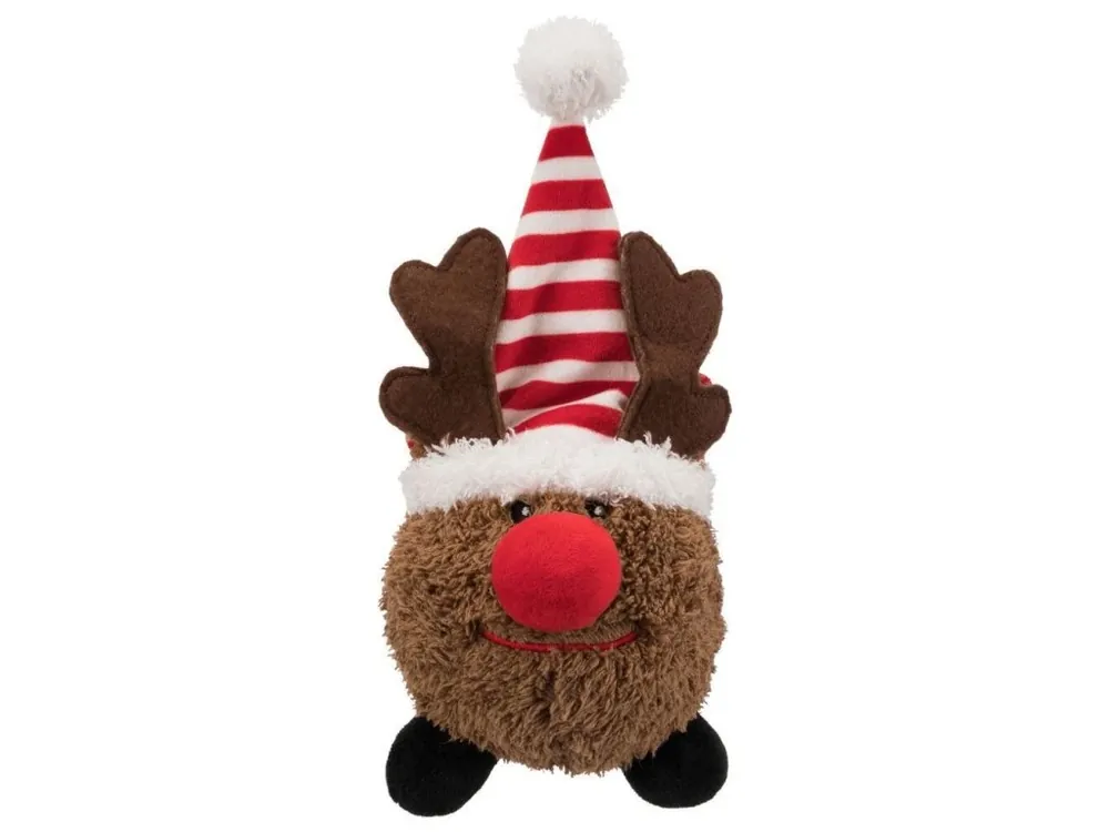Bezpečná Platba Vánoční plyšový míček Santa Claus/Sob/Sněhulák 18–29 cm