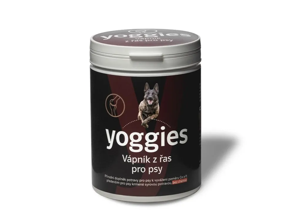 Speciální Cena Vápník pro psy Yoggies vápník z řas „Lithotamnium Calcareum“ 750g