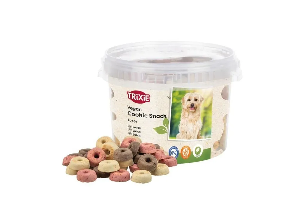 Sezónní Sleva Vegan Cookie Loops, sušenkové kroužky, 1.3 kg
