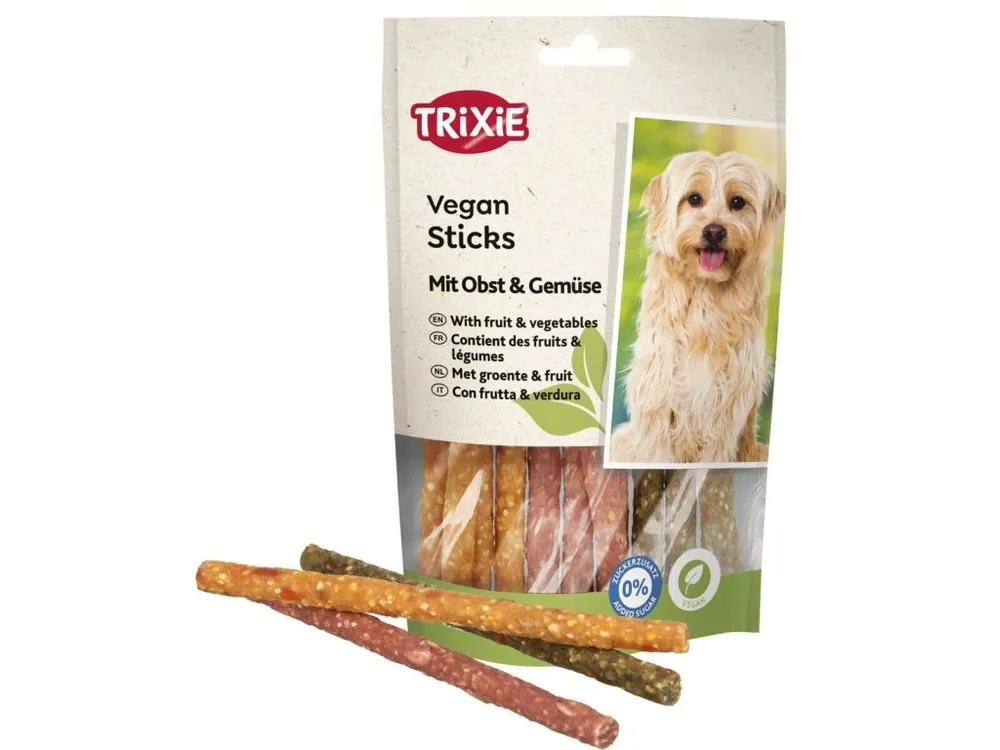 Vegan Sticks, veganské tyčinky s ovocem a zeleninou, 100 g Autentický