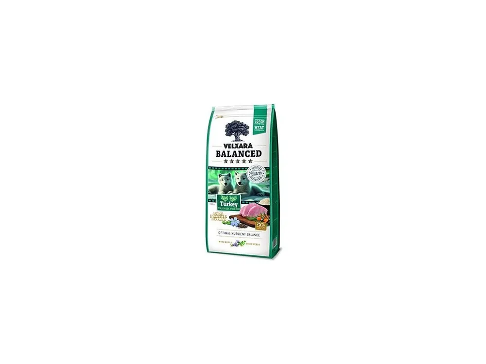 Velxara Balanced FM Dog Puppy&Junior Mon.Turk&Rice750g Nízká Cena