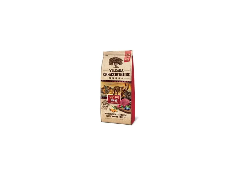 Velxara Essence FM GF Dog Adult Monoprotein Beef 750g Akční Nabídka