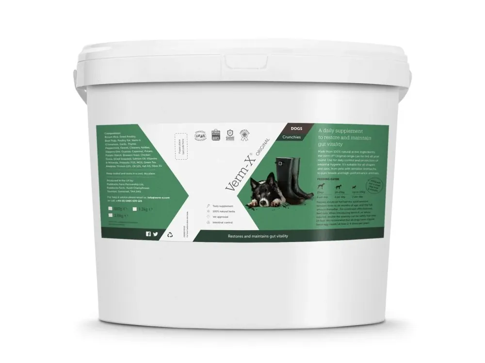 Koupit Online Verm-X Přírodní granule proti střevním parazitům pro psy 2,6kg