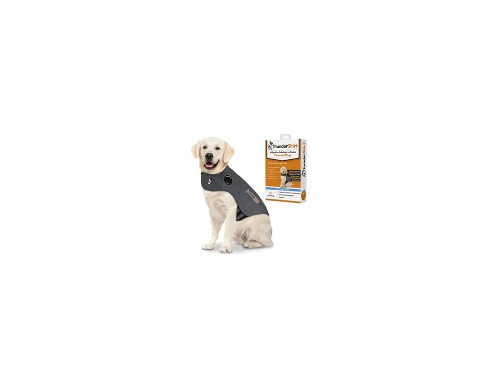 Přímo Od Výrobce Vesta zklidňující ThunderShirt pro psy šedá XL