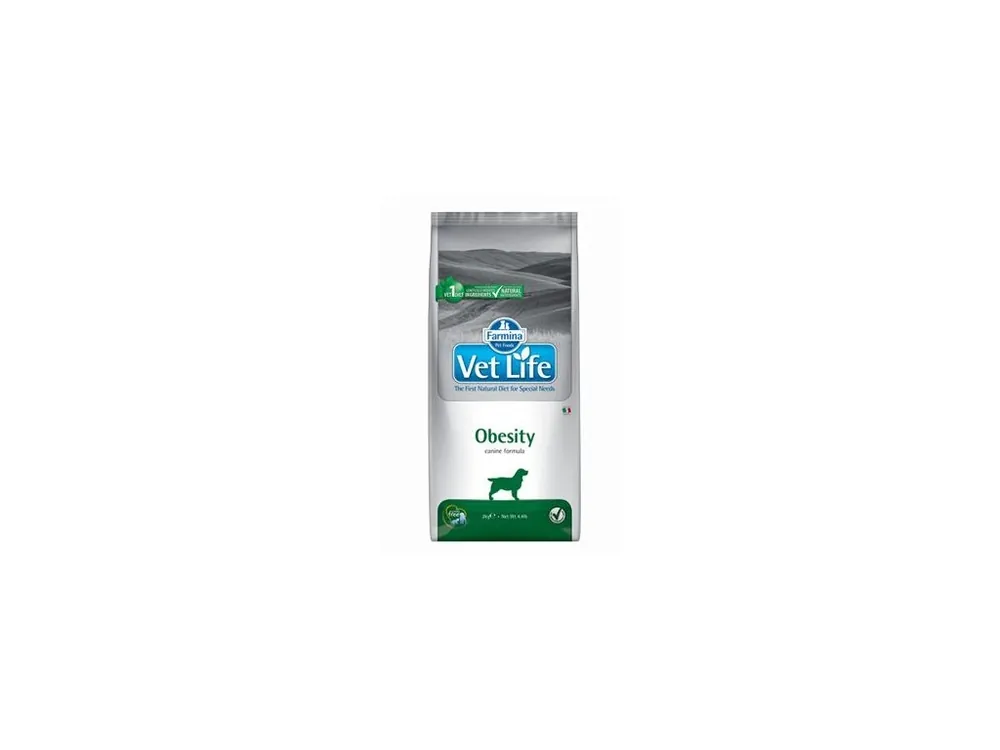 Omezená Nabídka Vet Life Natural DOG Obesity 2kg
