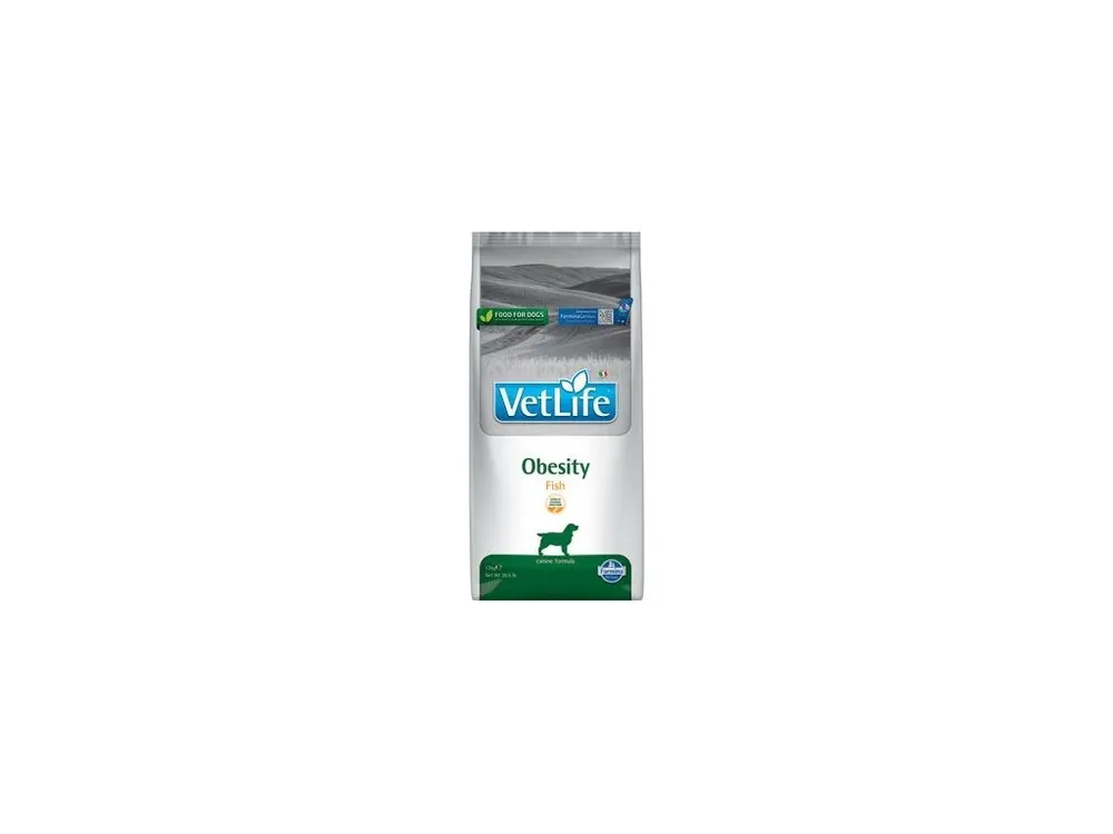 Akce Vet Life Natural DOG Obesity Fish 12kg