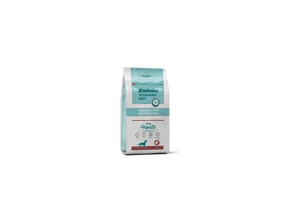 Sezónní Sleva Veterinární granule pro psy Eminent Dog Diet Hepatic, 2,5 kg