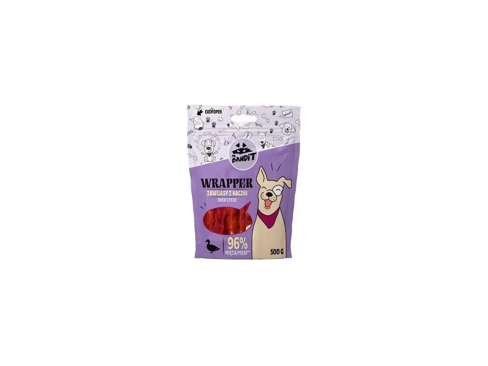 Cenově Výhodný VetExpert Mr.Bandit pochoutka WRAPPER tyč.kachna 500g