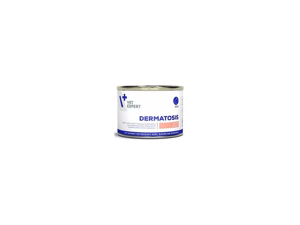 Koupit Online VetExpert VD 4T Dermatosis Dog Salmon&Potato konz.200g