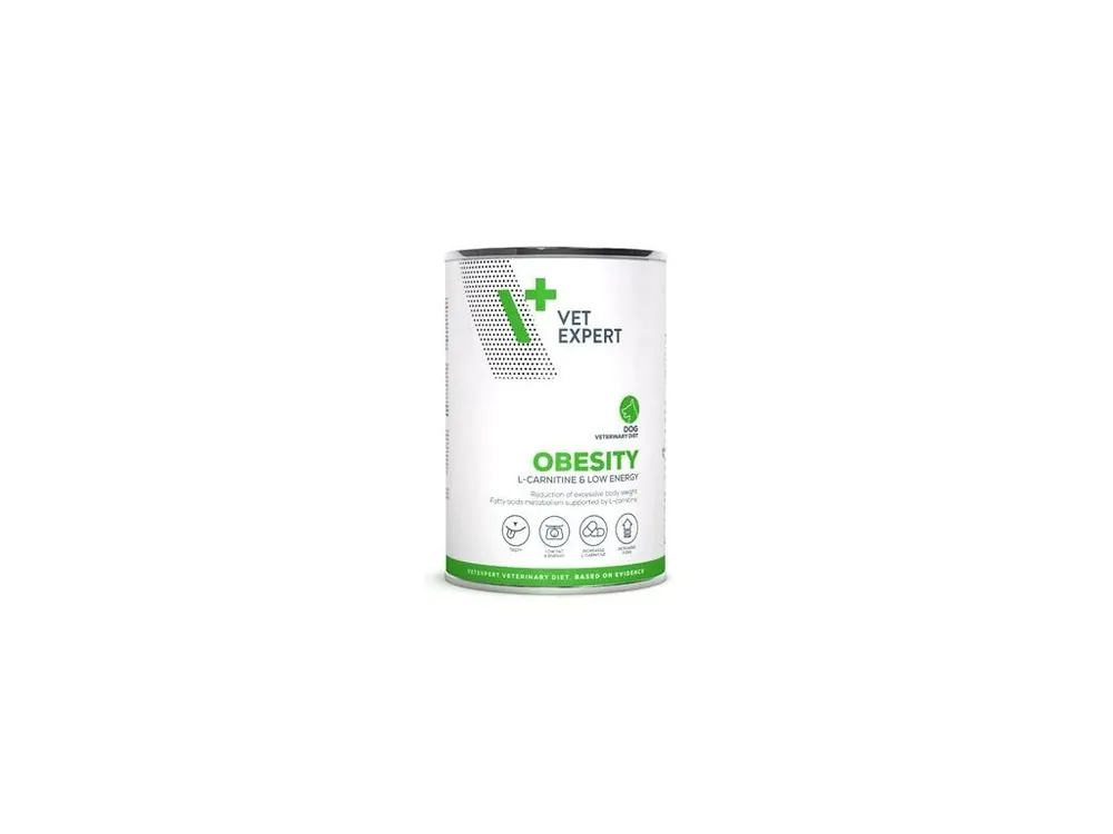 Oblíbený VetExpert VD 4T Obesity Dog konzerva 400g