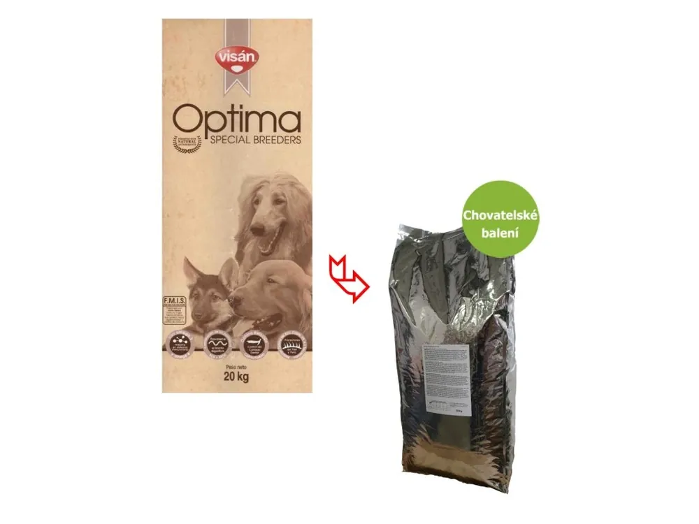 Visán OPTIMA Sensitive Fish & Potato 20 kg Aktuální