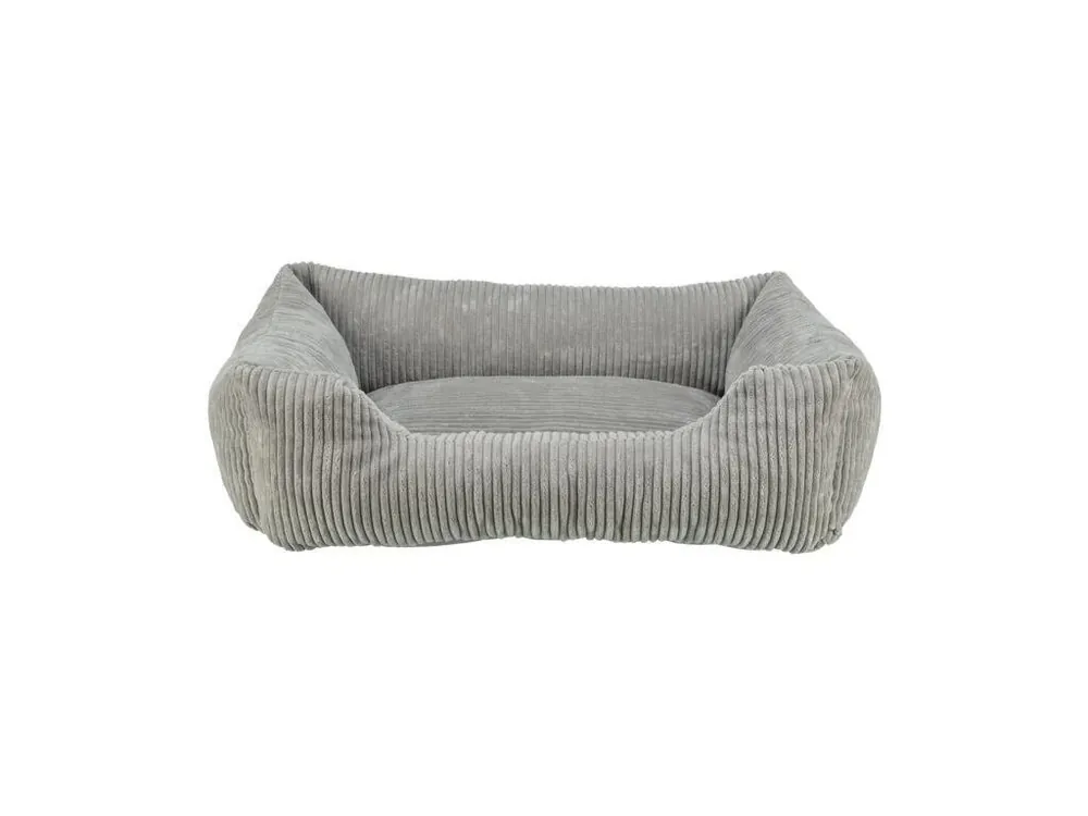 Vital Bed JONNA ortopedický obdélníkový pelech, manšestrový plyš, šedá Akční Cena