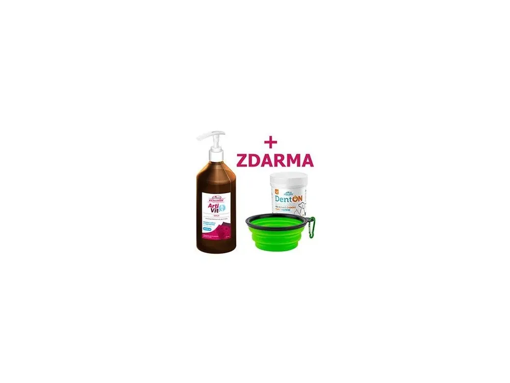 VITAR ArtiVit Sirup 1000ml+DentON100g+cestovní miska Výhodná Nabídka