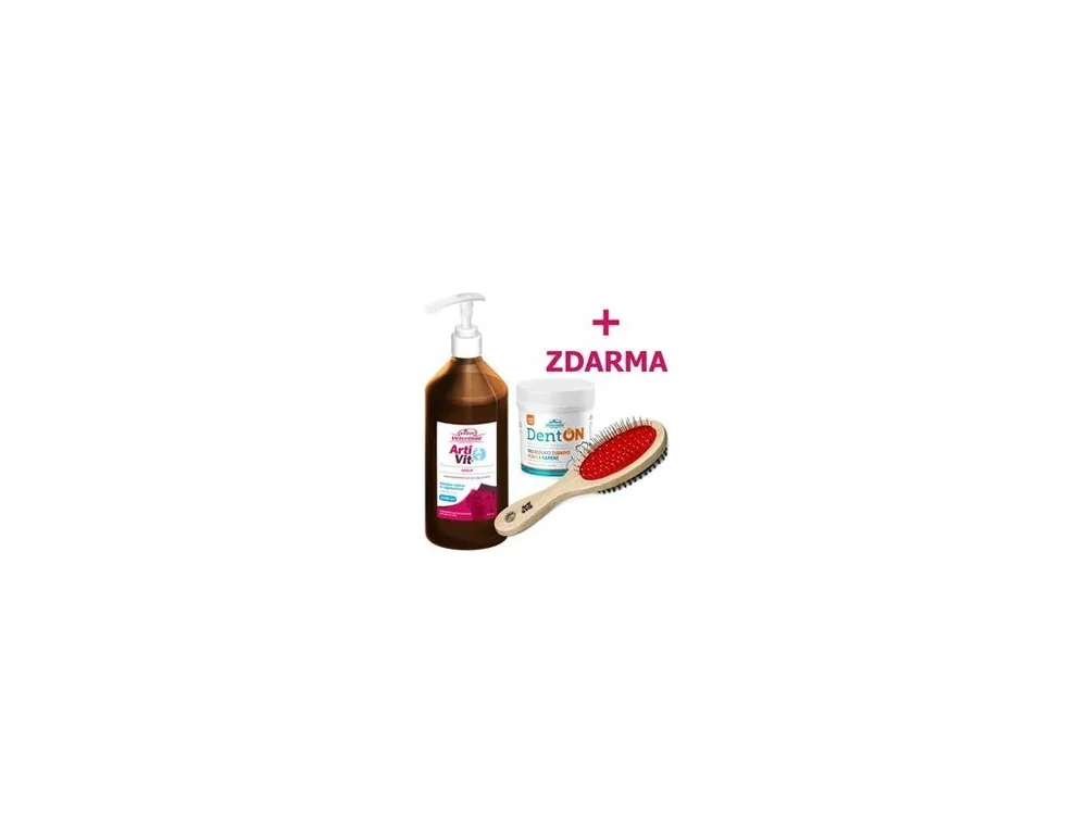 Rychlé Dodání VITAR ArtiVit Sirup 1000ml+DentON100g+kartáč