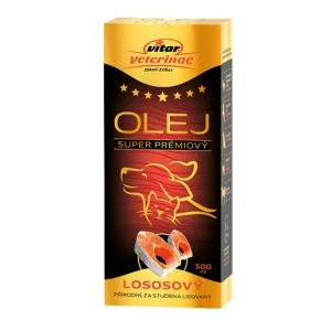 Značkový VITAR Veterinae Lososový olej 500ml
