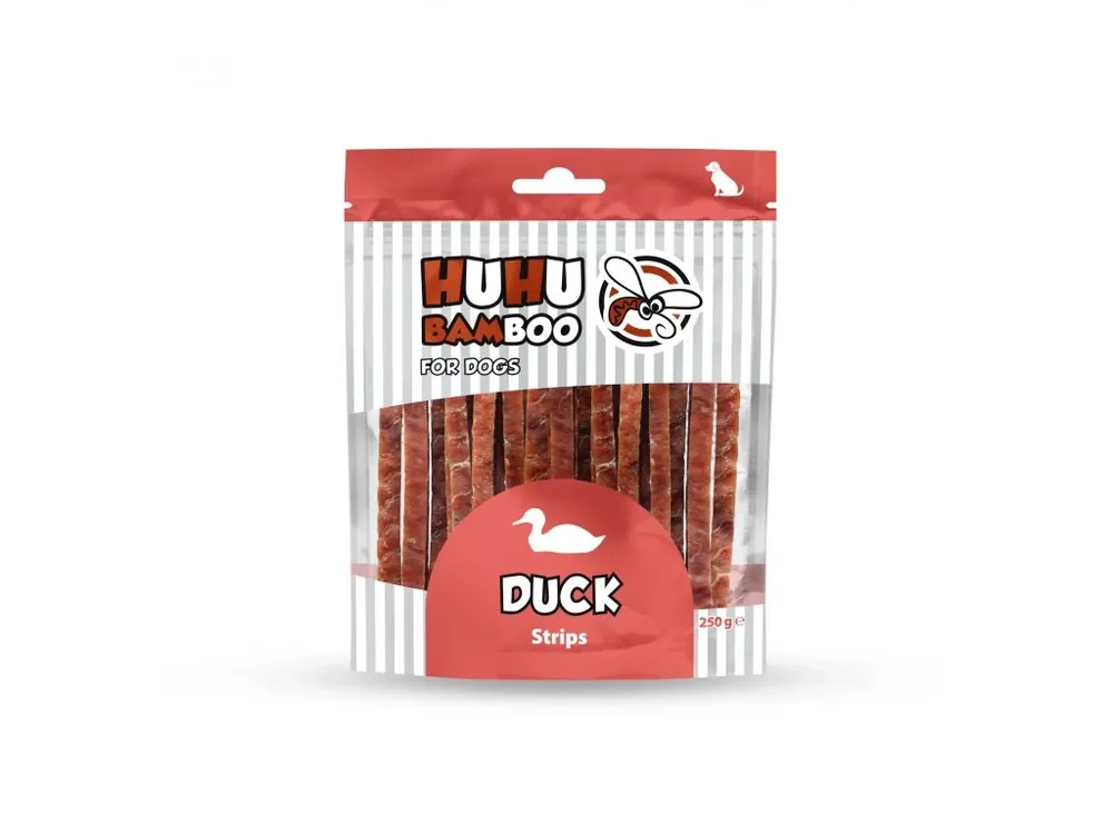 Vrácení Zdarma VO Huhubamboo kachní proužky 250g