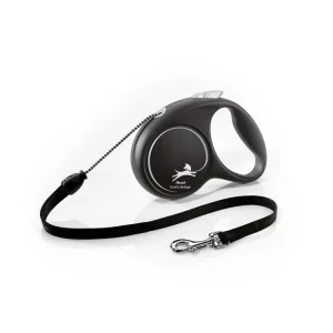 Nízká Cena Vodítko Flexi Black Design lanko M černé 5m