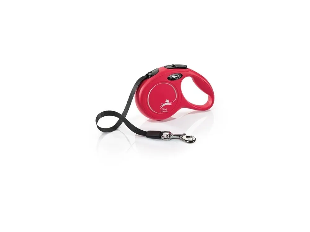 Vodítko Flexi Classic New páska XS červené 3m Ihned K Objednání