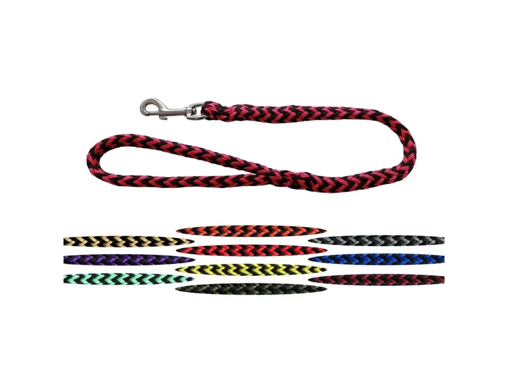 Vodítko lano pletené různé dekory 70 x 1,2 cm Autentický