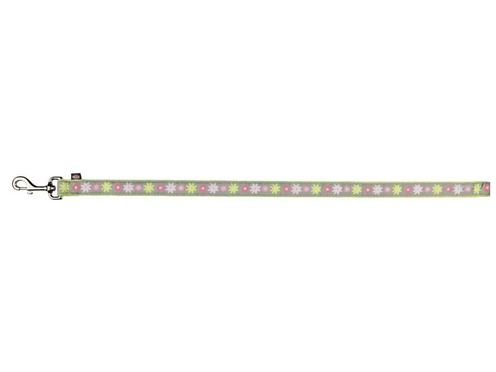 Vodítko Modern Art BLOOMS XS-S 1,20 m/15 mm zelené Nejlepší Cena