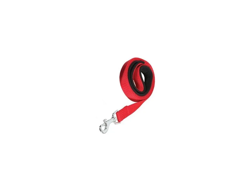 Vodítko pes SOFT NYLON červené 25mm/1m Zolux Akce