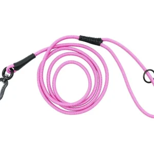 Vodítko pro psy Aminela FERRATA MINI lanové vodítko, 180 cm, růžová Super Cena