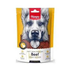 Ihned K Objednání Wanpy Dog Soft Beef Jerky Slices 100 g