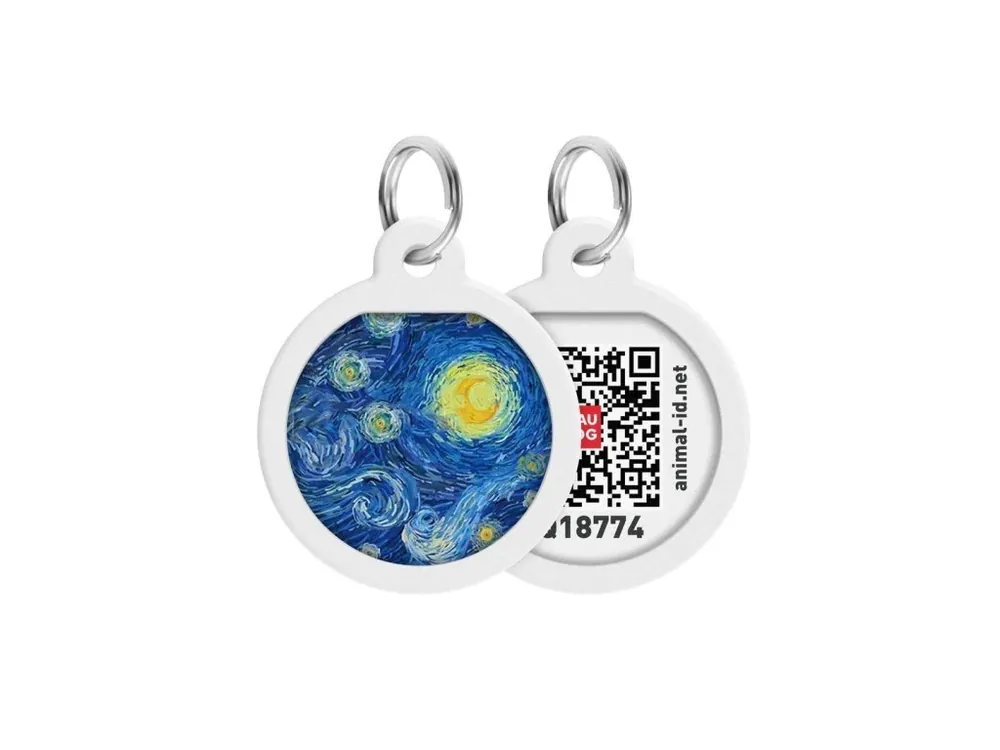 WAUDOG chytrá ID známka s QR tagem Van Gogh Přímo Od Výrobce