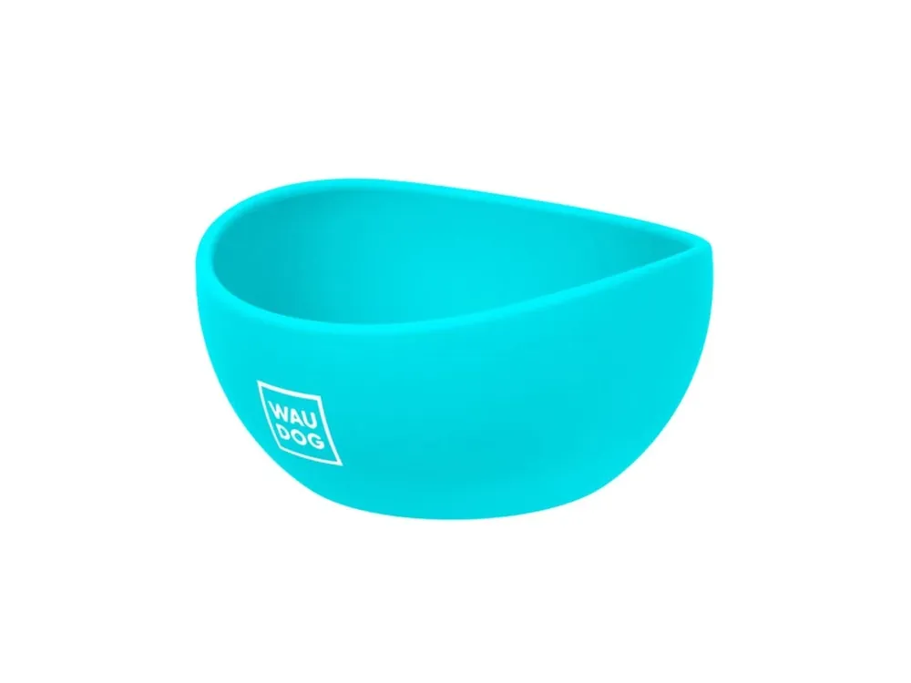 Bezpečná Platba WAUDOG miska silikonová malá 250ml tyrkysová