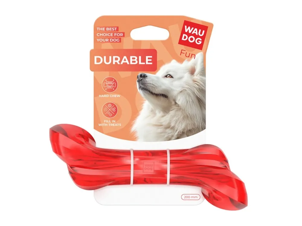 Nejlepší Volba WAUDOG Fun Durable hračka pro psy Kost