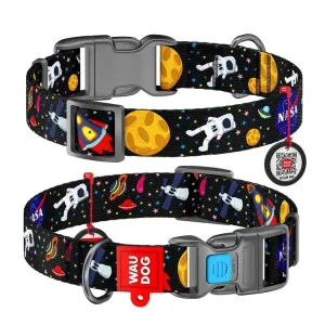 Akční Cena WAUDOG obojek nylonový NASA QR (33-49cm/2,5cm)