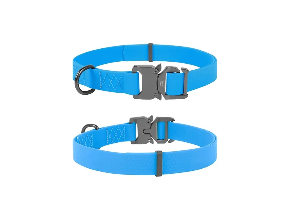 WAUDOG obojek voděodolný Collartex Fastex modrý (38-58cm/2,5cm) Originální