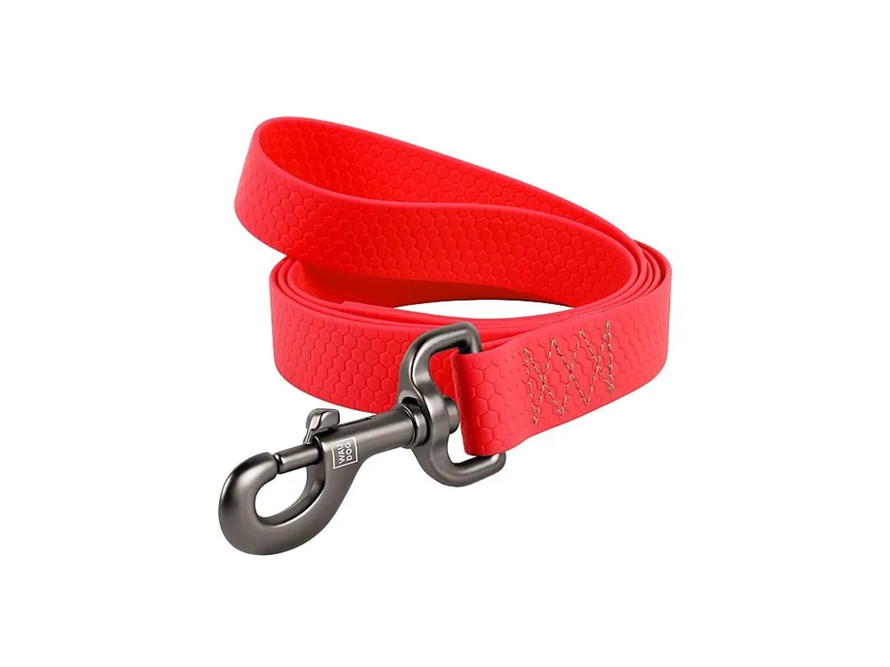 WAUDOG vodítko voděodolné Collartex červené (183cm/1,5cm) Cenově Výhodný